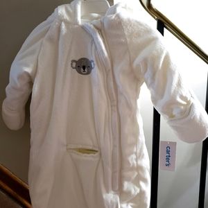 Carter's 0/6 month Bunting bag Snowsuit stroller suit Unisex
